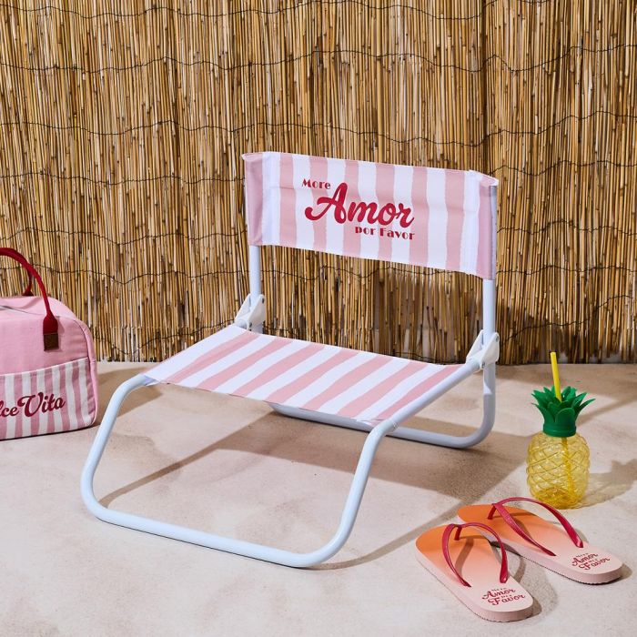 Home Deco Factory Silla Playa Rosa Dolce Vita Metal 1 Home Deco Factory Silla Playa Rosa Dolce Vita Metal 1