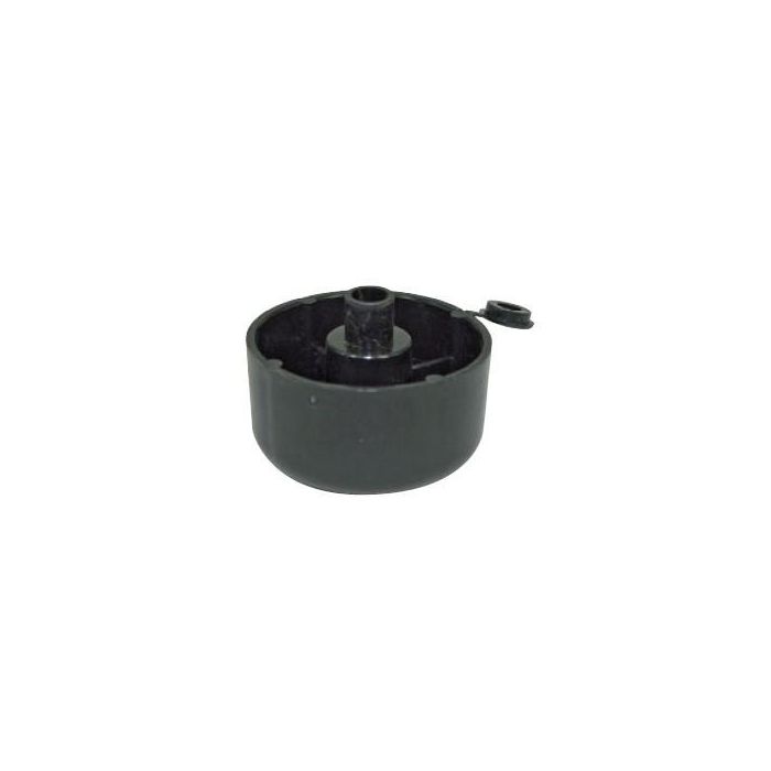 Herrajes Alk Pie Nivelador Regulable Koku Ø50 H27 M10X10 Negro