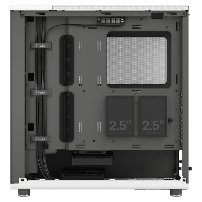 Fractal Design North Midi Tower Chalk White Window Mesh - Caja PC ATX, micro ATX, Mini-ITX con filtro anti-polvo 16