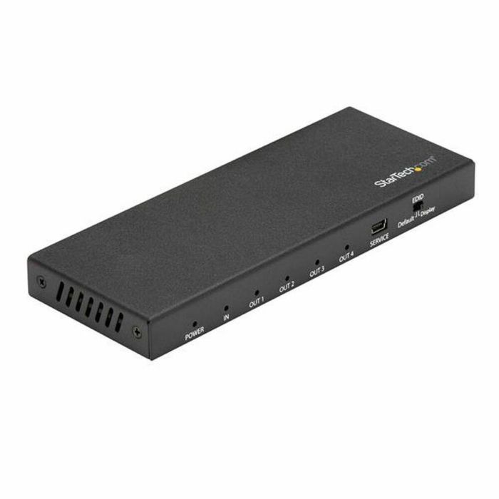 Splitter HDMI Startech ST124HD202 Negro 2 Splitter HDMI Startech ST124HD202 Negro 2