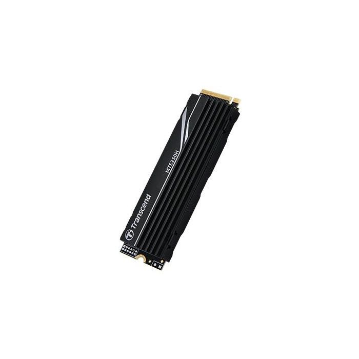 TRANSCEND 1TB M.2 2280 PCIe Gen4x4 SSD NVMe 3D TLC with Dram Metal Heatsink 2