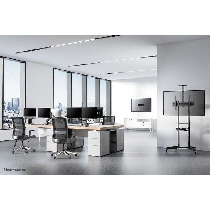 Neomounts Mobile Floor Stand For 37-70" Screens - Black 14 Neomounts Mobile Floor Stand For 37-70" Screens - Black 14