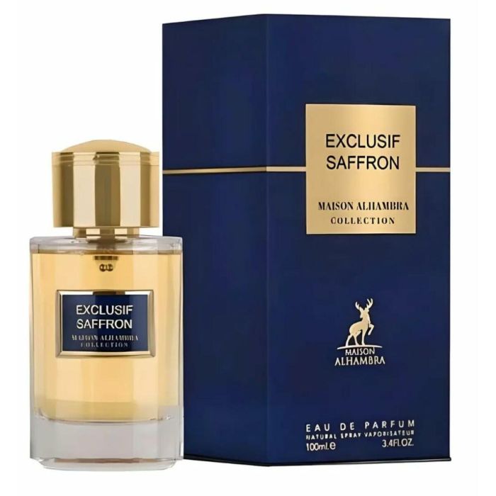 Maison Alhambra Exclusif eau de parfum oud saffron 100 ml vaporizador Maison Alhambra Exclusif eau de parfum oud saffron 100 ml vaporizador