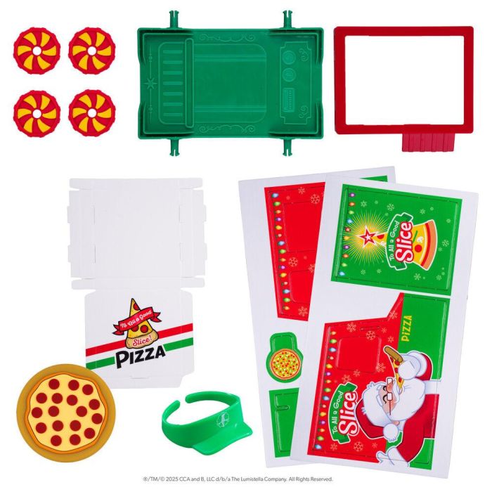 Accesorios repartidor de pizzas The Elf On the Shelf 1