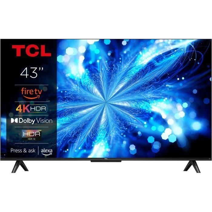 TCL 43PF650 - Televisor LED 43" (108 cm) - 4K UHD 3840x2160 - HDR10 - Smart TV - 3xHDMI 2.1 - WiFi TCL 43PF650 - Televisor LED 43" (108 cm) - 4K UHD 3840x2160 - HDR10 - Smart TV - 3xHDMI 2.1 - WiFi
