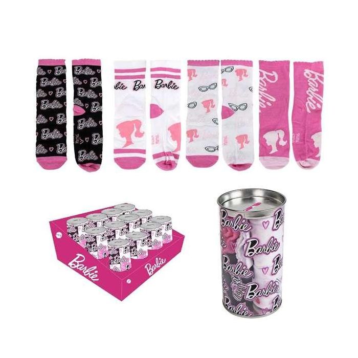 Calcetines Barbie Multicolor 35-38 Hucha 4 pares 5 Calcetines Barbie Multicolor 35-38 Hucha 4 pares 5