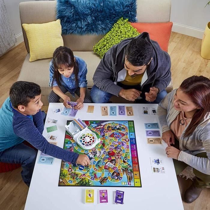 Destinos El juego de la vida - Juego de mesa para la familia - 2 a 4 jugadores - para niños - a partir de 8 años - con peones de colores 1