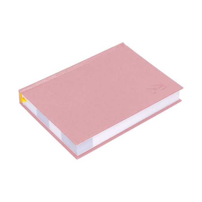 Agenda Encuadernada Liderpapel Corfu A5 2025 Dia Pagina Color Rosa Nude Papel 60 gr 9