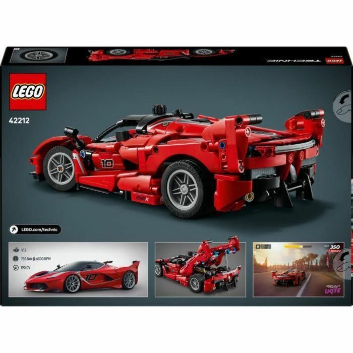 LEGO 42212 Technic Ferrari FXX K, Juego de Construcción para Niños y Niñas, 897 Piezas, Multicolor, +10 Años 16