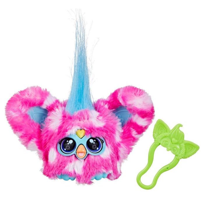 Hasbro Mini Furby Dah-Tee Furblet - Juguete electrónico interactivo con música K-Pop y +45 sonidos - Para niños +6 años