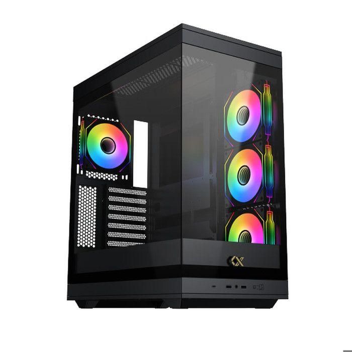 Xigmatek XIG1732153904212 Caja PC META Torre Media E-ATX Vidrio Templado ARGB Negro Xigmatek XIG1732153904212 Caja PC META Torre Media E-ATX Vidrio Templado ARGB Negro