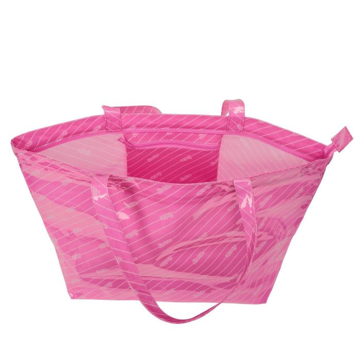 Bolso Mujer Barbie Logomania Rosa 54 x 35 x 17 cm 1 Bolso Mujer Barbie Logomania Rosa 54 x 35 x 17 cm 1