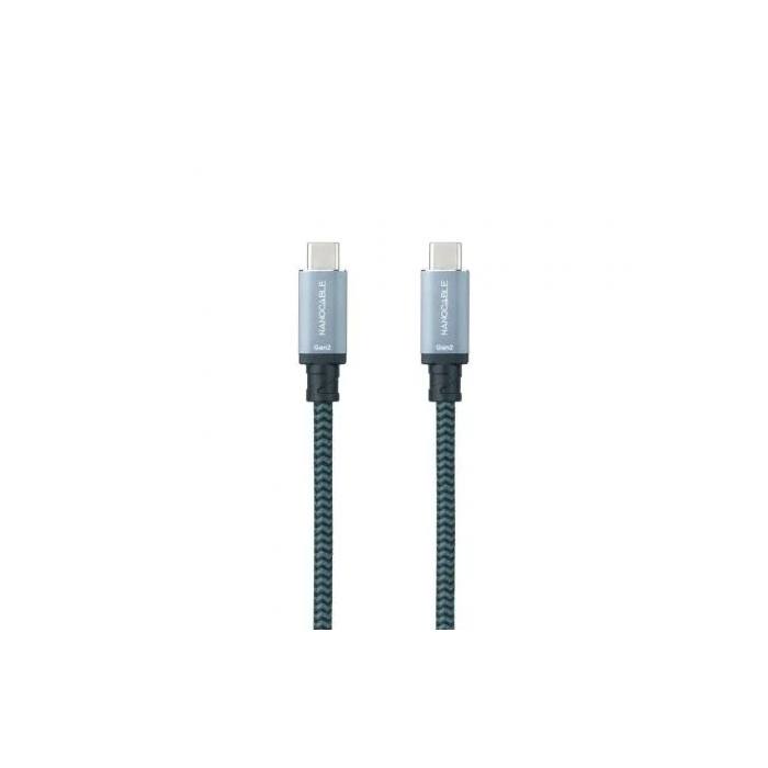 Cable USB-C NANOCABLE 10.01.4103-COMB 3 m Negro Negro/Gris (1 unidad) 0 Cable USB-C NANOCABLE 10.01.4103-COMB 3 m Negro Negro/Gris (1 unidad) 0