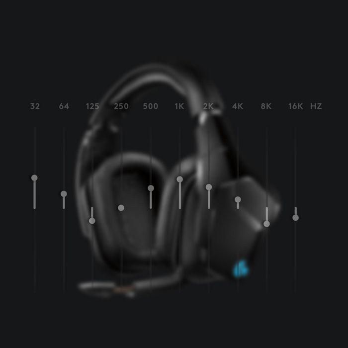 Logitech G935 Auriculares Inalámbricos Gaming con Sonido Envolvente 7.1 y LIGHTSYNC RGB