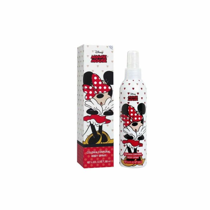 Cartoon Minnie Body Spray Fragancia Infantil para Niñas 200 ml - Colonia Refrescante con Delicados Aromas Florales y Frutales 0 Cartoon Minnie Body Spray Fragancia Infantil para Niñas 200 ml - Colonia Refrescante con Delicados Aromas Florales y Frutales 0