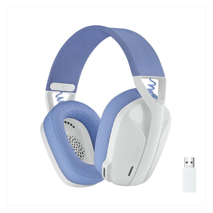 Logitech G435 Auriculares Gaming Inalámbrico LIGHTSPEED Bluetooth Blanco para PC y Consolas 16 Logitech G435 Auriculares Gaming Inalámbrico LIGHTSPEED Bluetooth Blanco para PC y Consolas 16