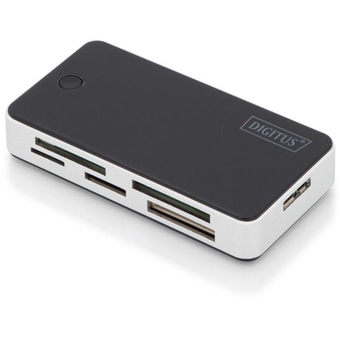 DIGITUS Card Reader USB3.0. extern. schwarz-silber 0 DIGITUS Card Reader USB3.0. extern. schwarz-silber 0