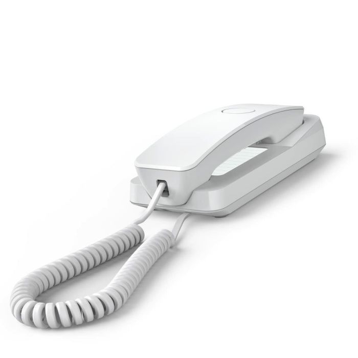 Gigaset Desk 200 Teléfono analógico Blanco, S30054-H6539-R602, Terminal con conexión por cable, 1 entrada en lista de direcciones 2