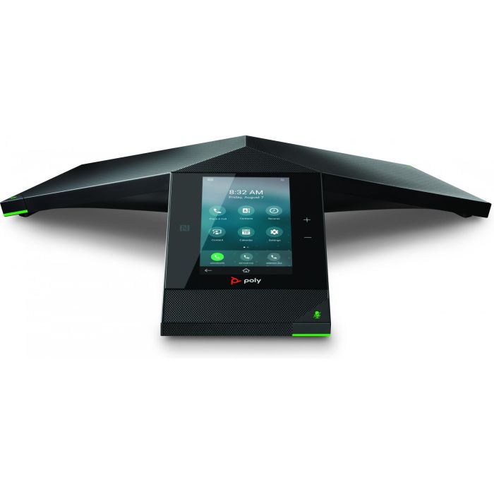 Poly Trio 8800 SIP Teléfono de Conferencias IP, PoE, Pantalla Táctil 5", Wi-Fi 4, USB, Bluetooth, Gigabit Ethernet