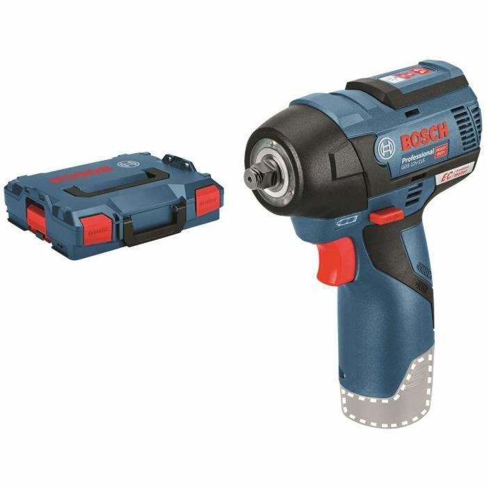 Bosch Professional GDS 12V-115 Llave de Impacto a Batería 12V, 115 Nm, 2 Velocidades Variables, Click & Go (Sin Batería), L-BOXX 0 Bosch Professional GDS 12V-115 Llave de Impacto a Batería 12V, 115 Nm, 2 Velocidades Variables, Click & Go (Sin Batería), L-BOXX 0