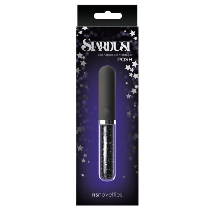 Bala Vibradora NS Novelties Stardust Negro 1