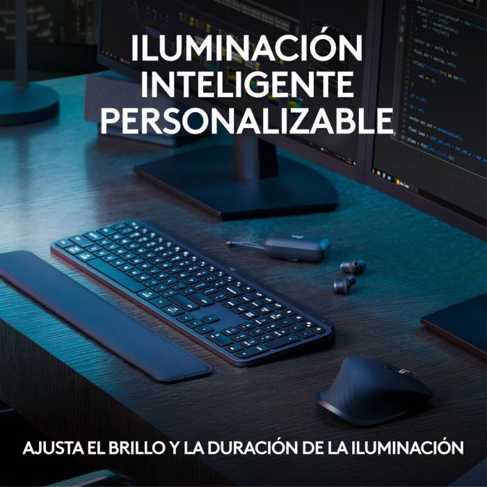 Logitech Teclado + Ratón MX Keys S y MX Master 3S para Productividad y Ergonomía 7