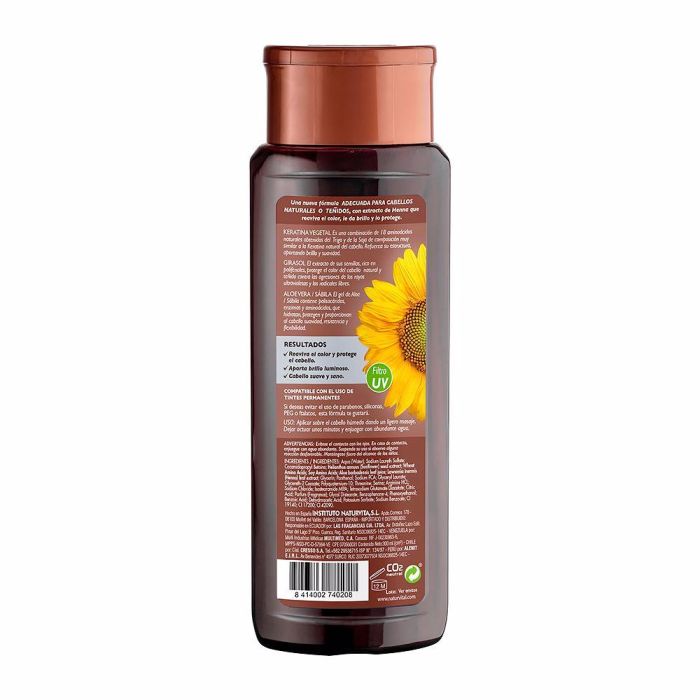 Natur Vital Champú ColourSafe Castaño Cabello Teñido 300 ml Protege y Mantiene el Color Vibrante Natur Vital Champú ColourSafe Castaño Cabello Teñido 300 ml Protege y Mantiene el Color Vibrante