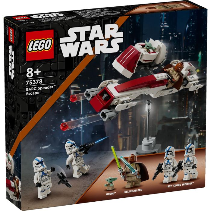LEGO 75378 Star Wars Huida del Speeder BARC Mandaloriano, Juego de construcción 7