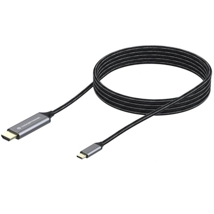 Conceptronic Adaptador USB Tipo C a HDMI ABBY10G 4K 60Hz, 2M, Plug and Play, Carcasa de Aluminio 0 Conceptronic Adaptador USB Tipo C a HDMI ABBY10G 4K 60Hz, 2M, Plug and Play, Carcasa de Aluminio 0