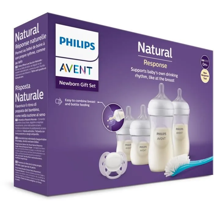 Philips Avent Biberón Kit Recién Nacido Natural 3.0 SCD838/11 2