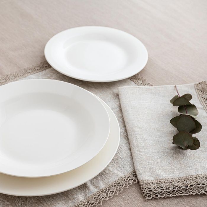 Plato Llano Porcelana Lis Bidasoa 26,25 cm 2 Plato Llano Porcelana Lis Bidasoa 26,25 cm 2