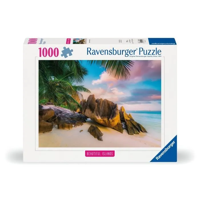 Ravensburger Puzzle 1000 piezas Las Seychelles 12000154 Adultos y niños 14+ Puzzle de alta calidad 1