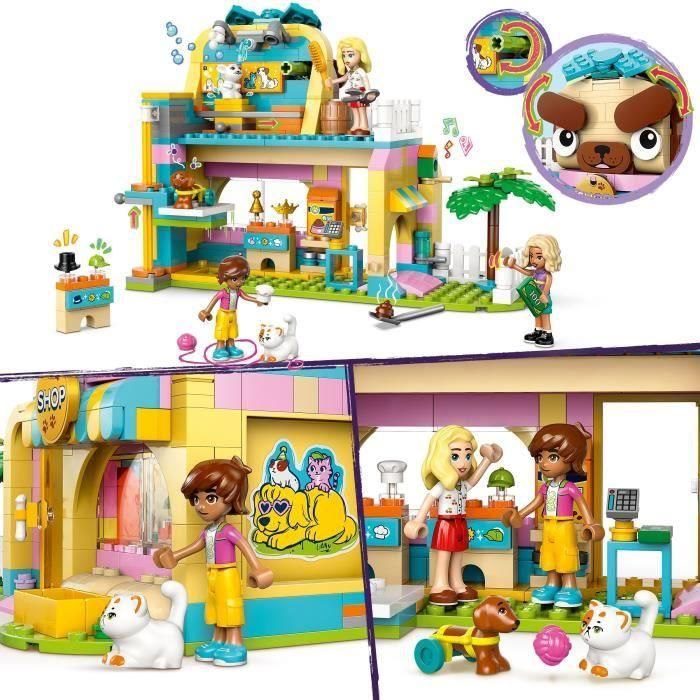 Juego de construccion tienda de accesorios para mascotas lego friends 2