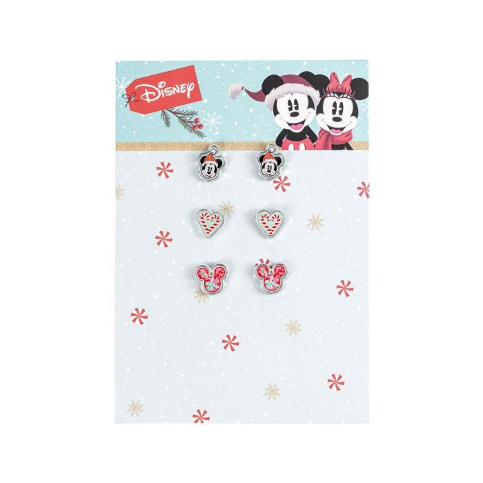 Set 3 Pares de pendientes Navidad Mickey Disney 1 Set 3 Pares de pendientes Navidad Mickey Disney 1