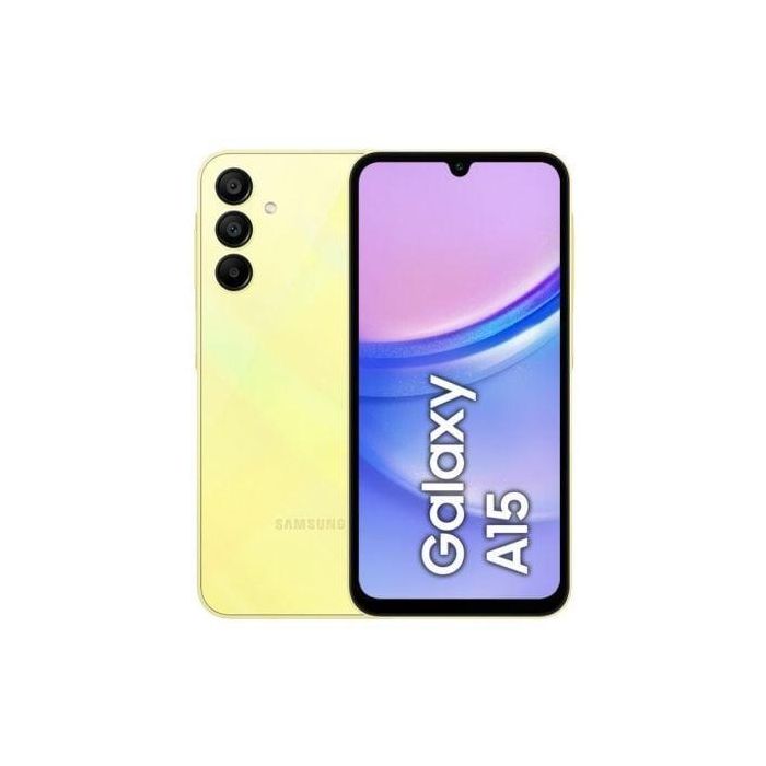 Samsung Galaxy SM-A155F 16,5 cm (6.5") Ranura híbrida Dual SIM Android 14 4G USB Tipo C 4 GB 128 GB 5000 mAh Amarillo Samsung Galaxy SM-A155F 16,5 cm (6.5") Ranura híbrida Dual SIM Android 14 4G USB Tipo C 4 GB 128 GB 5000 mAh Amarillo
