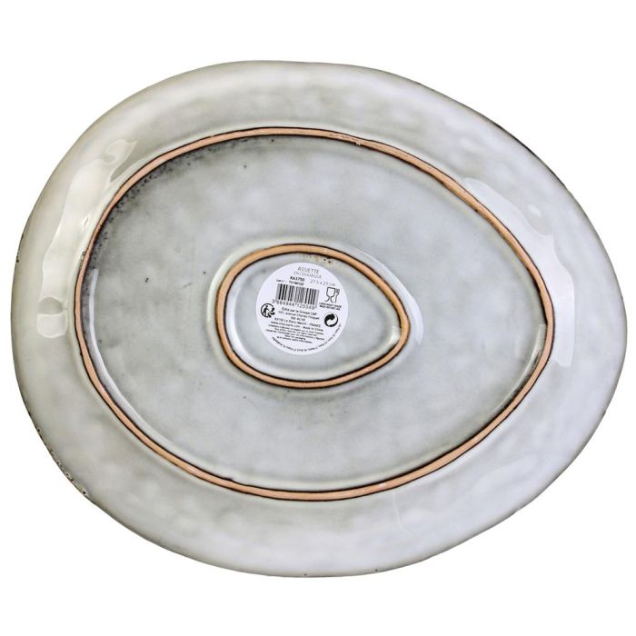 Home Deco Factory Plato Gres Arena 27,5 cm Colección Natural, Plato Irregular en Forma de Piedra 1 Home Deco Factory Plato Gres Arena 27,5 cm Colección Natural, Plato Irregular en Forma de Piedra 1