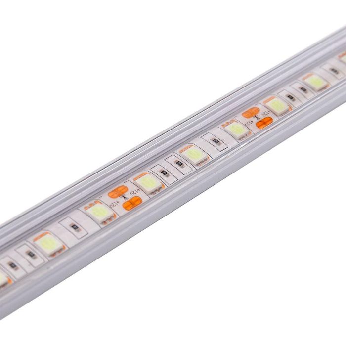 Greenice LLE-A1707-T Perfil de Aluminio para Tira LED, Difusor Transparente, 2M con Clips y Tapones Finales, Empotrable 3 Greenice LLE-A1707-T Perfil de Aluminio para Tira LED, Difusor Transparente, 2M con Clips y Tapones Finales, Empotrable 3