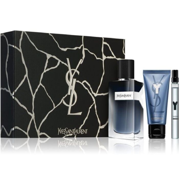 Yves Saint Laurent Y Cofre de Regalo para Hombre Set Eau de Parfum 100ml + 10ml y Gel de Ducha 50ml (3 piezas) Yves Saint Laurent Y Cofre de Regalo para Hombre Set Eau de Parfum 100ml + 10ml y Gel de Ducha 50ml (3 piezas)