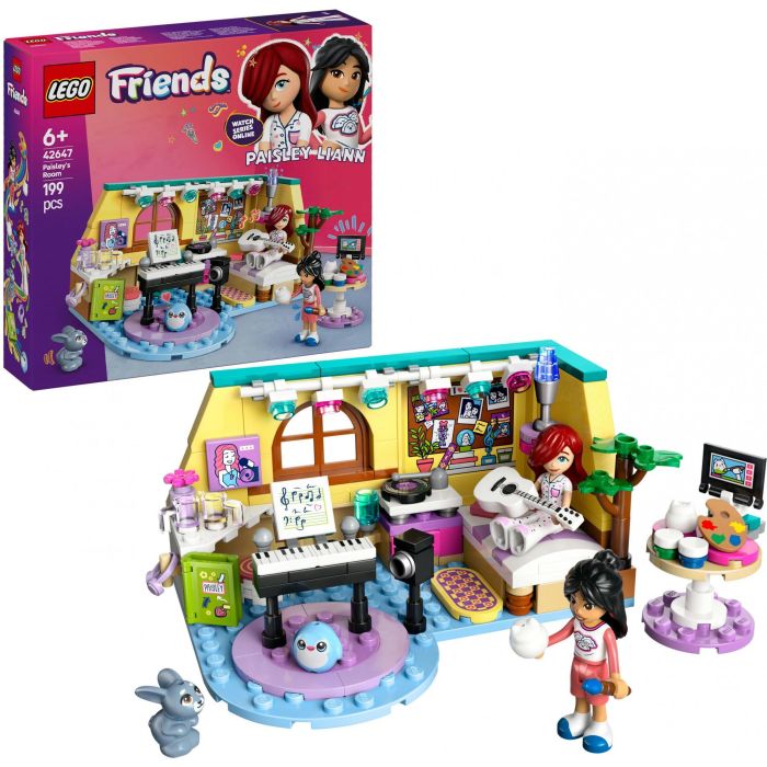 LEGO 42647 Friends La Habitación de Paisley - Juego de Construcción 199 piezas para niños de 6+ años 14