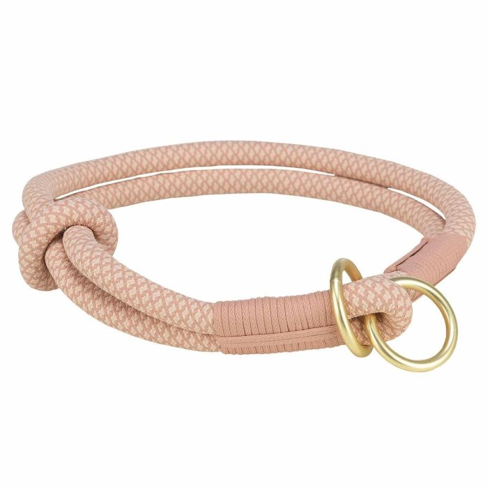 Collar de Adiestramiento para Perros Trixie Soft Rope Rosa S 35 cm 5