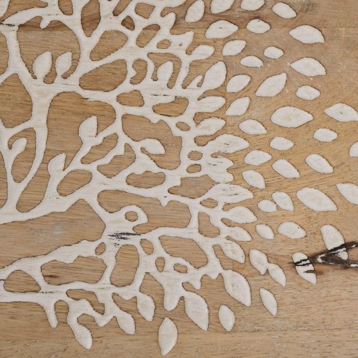 S/2 Bandejas Blanco-Natural 43,50 X 27 X 5 cm