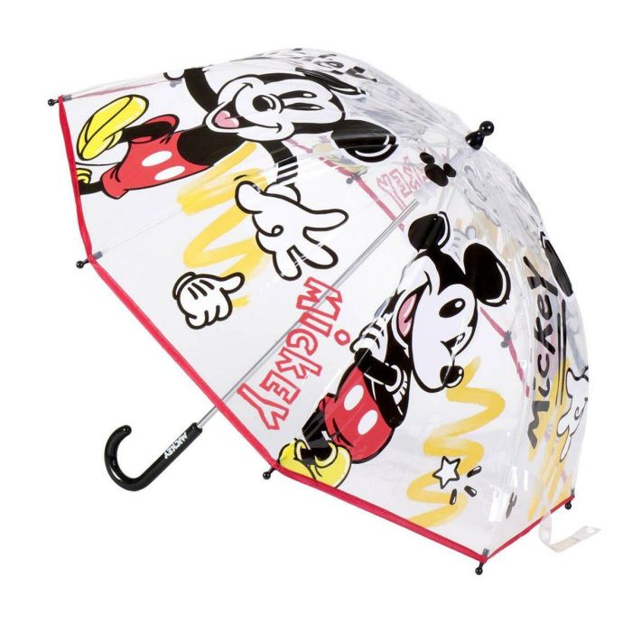 Paraguas manual poe burbuja mickey 45 cm Paraguas manual poe burbuja mickey 45 cm