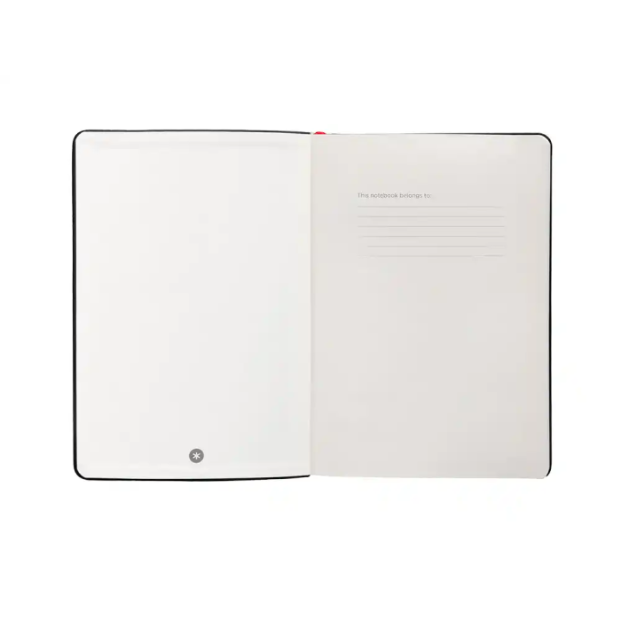 Antartik Cuaderno A4 Tapa Dura Hojas Puntos Negro y Rojo 100 Hojas 80gr FSC Antartik Notes 6