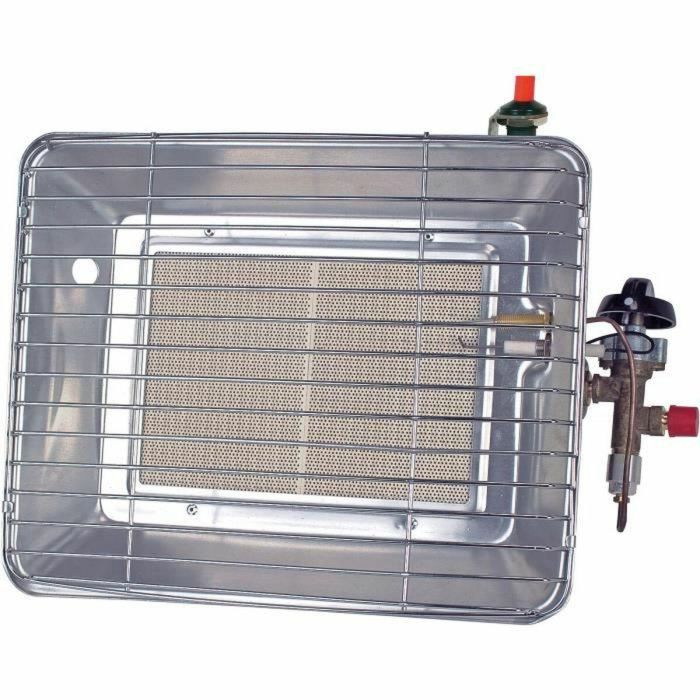 Rothenberger Calentador Móvil a Gas Infrarrojos con Brasero Piezo, incluye Propano y Regulador, hasta 20m², Exterior/Interior, Gris 1 Rothenberger Calentador Móvil a Gas Infrarrojos con Brasero Piezo, incluye Propano y Regulador, hasta 20m², Exterior/Interior, Gris 1