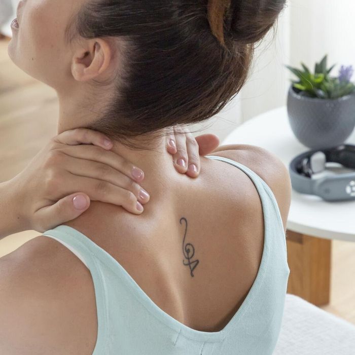 Masajeador Cervical Recargable con Mando Nekival InnovaGoods 9 Masajeador Cervical Recargable con Mando Nekival InnovaGoods 9