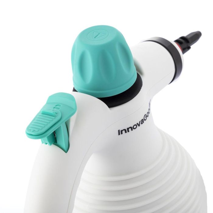 Vaporeta de Mano Multiusos con Accesorios 9 en 1 Steany InnovaGoods 0,35 L 3 Bar 1000W 2 Vaporeta de Mano Multiusos con Accesorios 9 en 1 Steany InnovaGoods 0,35 L 3 Bar 1000W 2