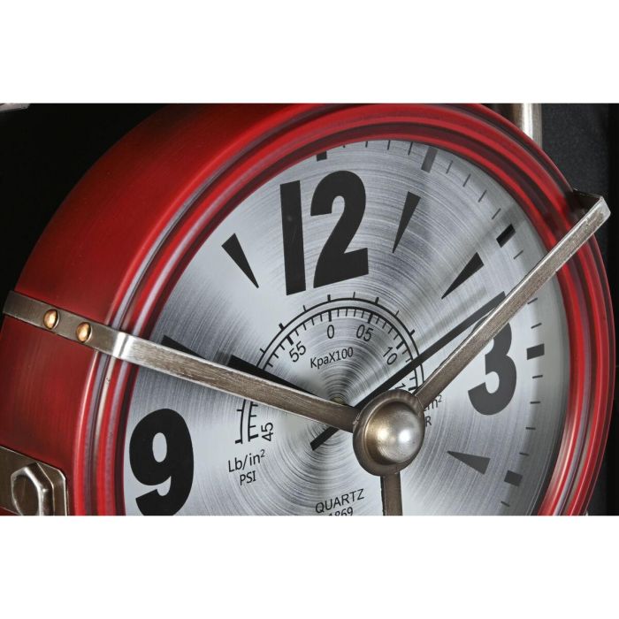 Reloj Pared Vintage DKD Home Decor Rojo Dorado 18 x 120 x 60 cm 3 Reloj Pared Vintage DKD Home Decor Rojo Dorado 18 x 120 x 60 cm 3
