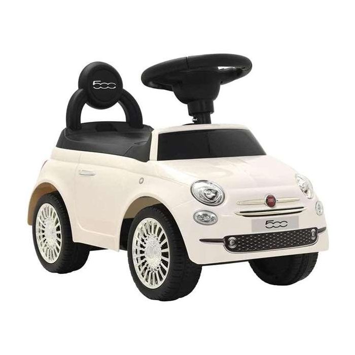 Correpasillos Fiat 500 blanco 61x38.30x28 cm 1 Correpasillos Fiat 500 blanco 61x38.30x28 cm 1