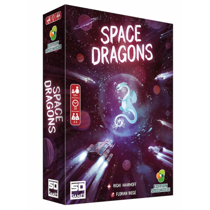 Sd games Juego de Mesa Space Dragons, Estrategia y Aventura, Pegi 10, para 3-5 Jugadores