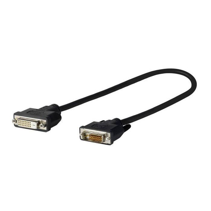 Vivolink DVI - D 24 + 1 M - H 0,20m Cable Adaptador DVI Macho a DVI Hembra Doble Enlace 2560x1600 Ultra Flexible Vivolink DVI - D 24 + 1 M - H 0,20m Cable Adaptador DVI Macho a DVI Hembra Doble Enlace 2560x1600 Ultra Flexible